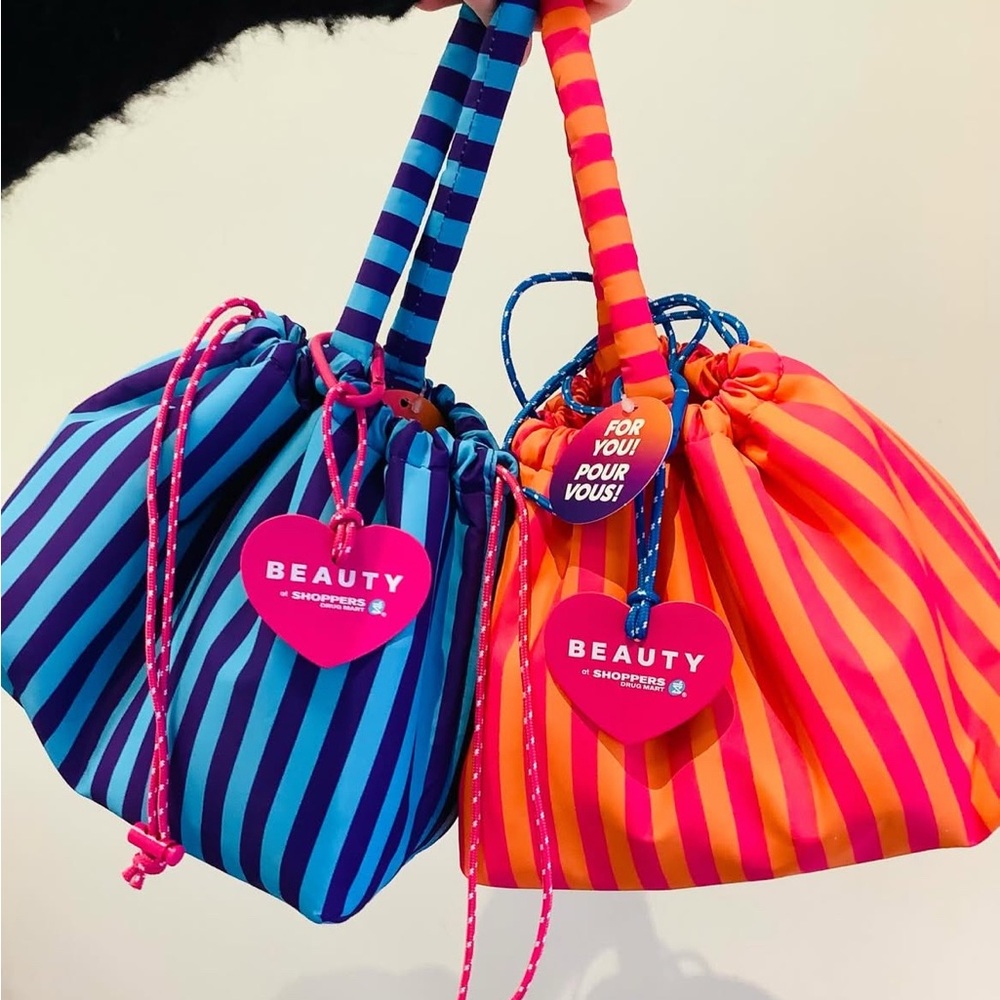 2/$16 the cosmetic bags